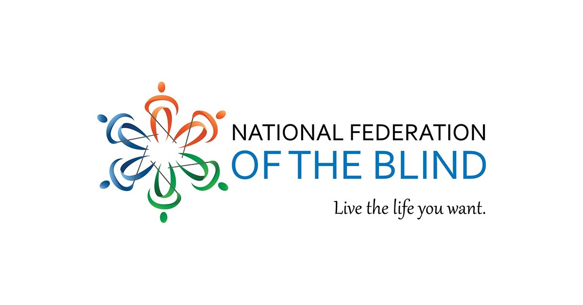 National Federation of the Blind - Live the life you want. logo